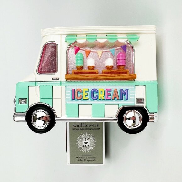 Bath & Body Works ICE CREAM TRUCK Projector Nightlight Wallflowers Plug NEW - Picture 7 of 14